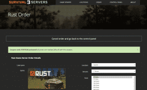 rust server host