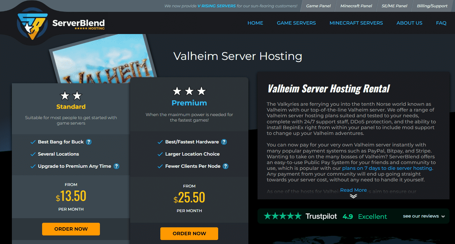 Valheim Hosting ServerBlend